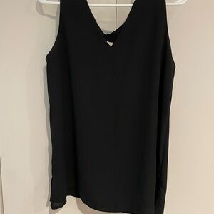 Pleione Black Tank Top Sleeveless Classic